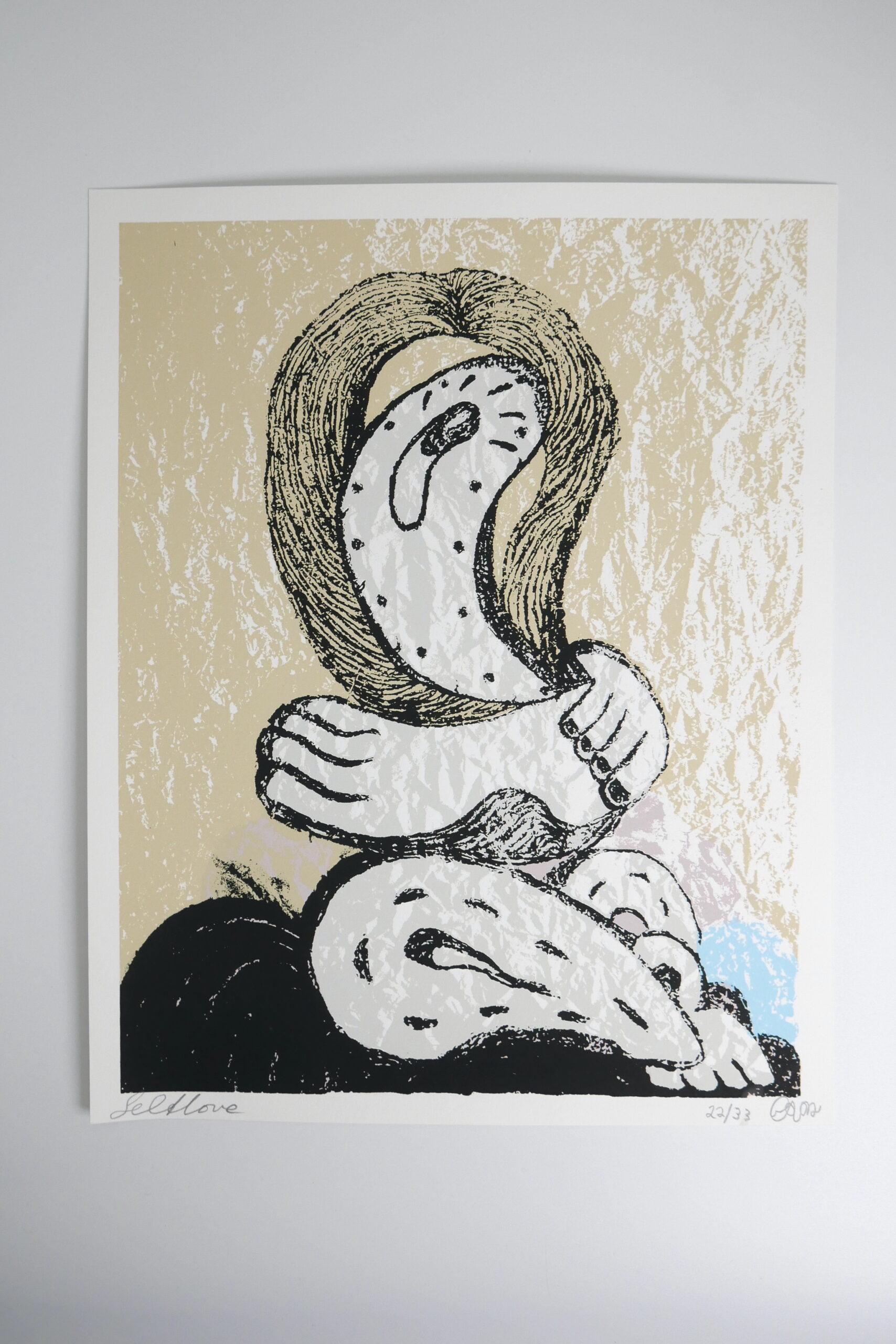 Kat/Tak - Limited ed. book in handmade casing, comes with ceramics piece and print Selflove. - Image 4
